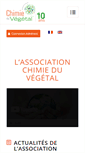 Mobile Screenshot of chimieduvegetal.com